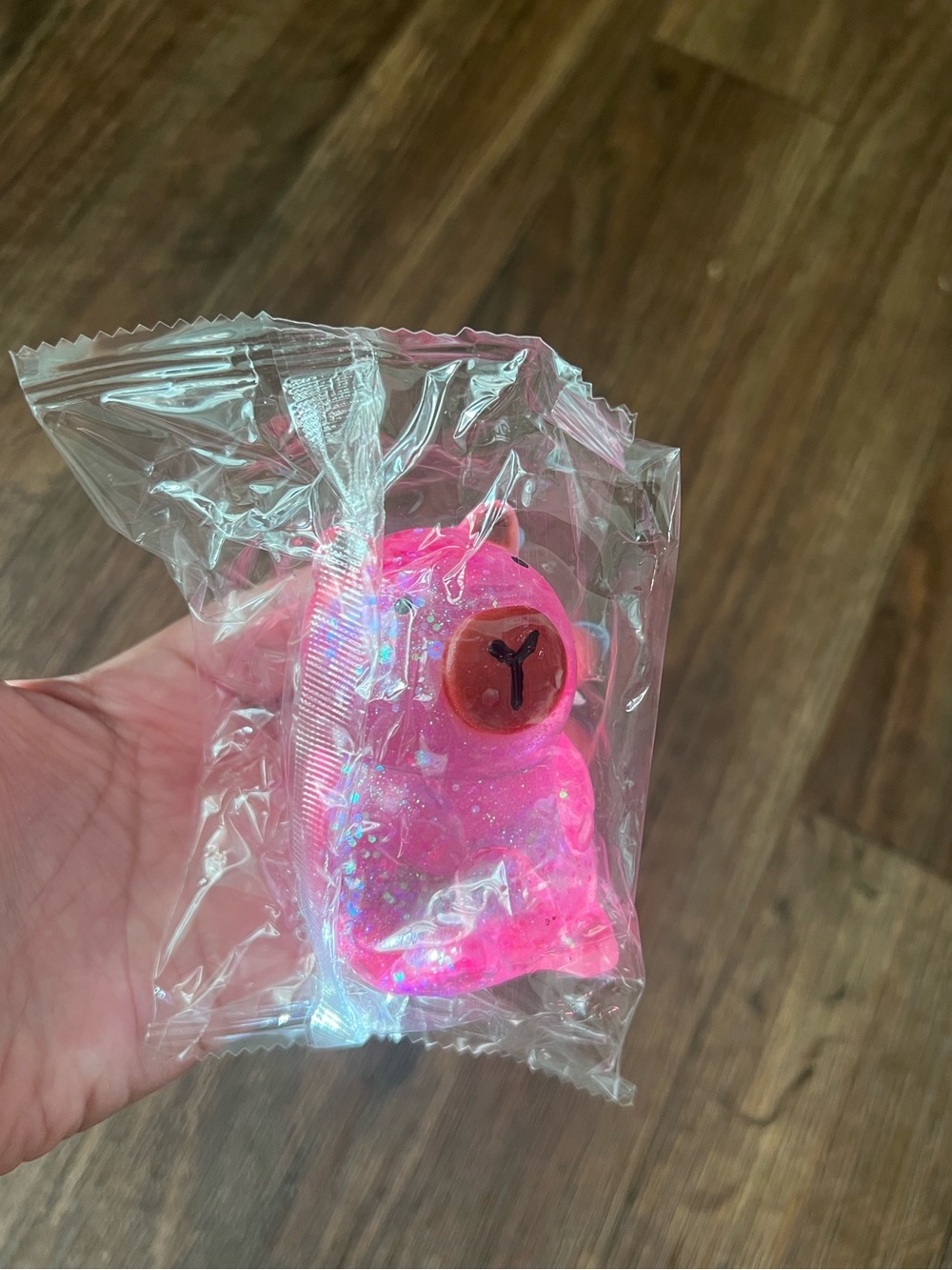 Glitter Groundhog Squishy | Slow Rising | Stress Relief Toy | New Sealed
